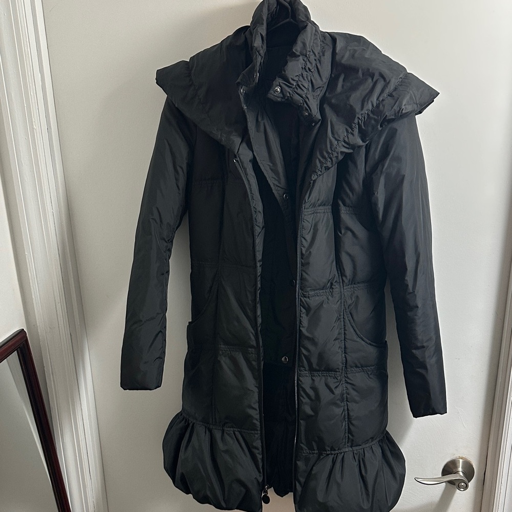 Women's Black Puffer Coat